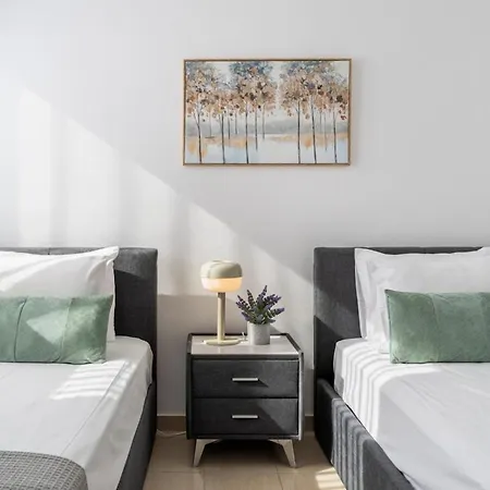 Averna - Breezy 2-br & Balcony In 公寓 拉纳卡